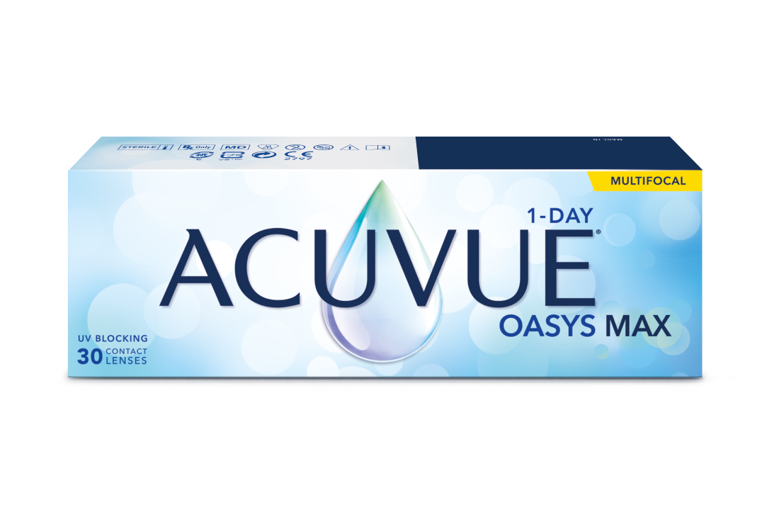 Линзы ACUVUE OASYS 1 Day - 1-Day Acuvue Oasys Max Multifocal (30 линз) - 0