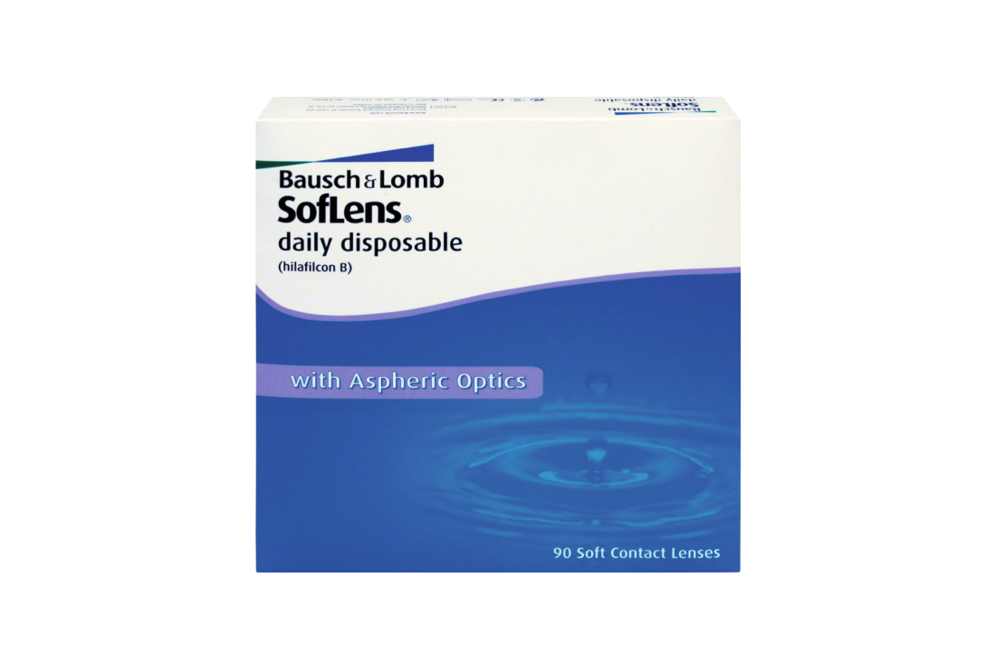 Контактные линзы Soflens Daily Disposable (90 линз) - 1