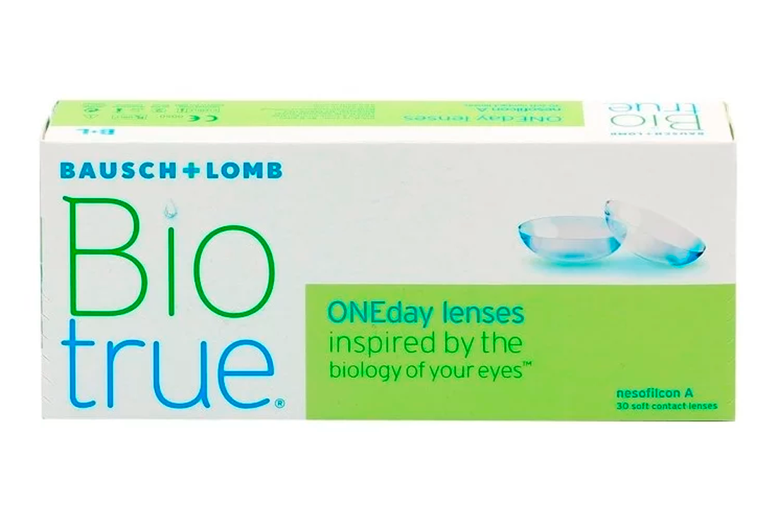 Контактные линзы Biotrue Oneday (30 линз) - 1